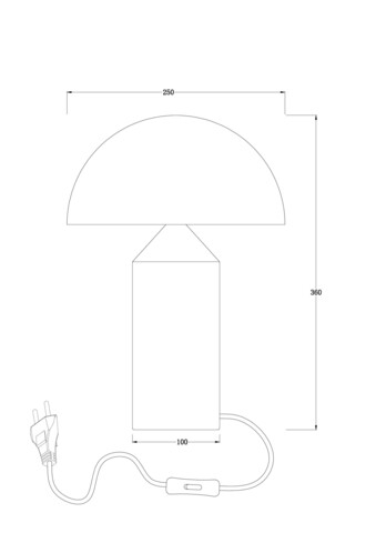 Настольная лампа Freya Eleon FR5218TL-01BS