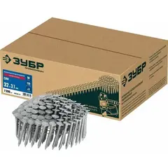 Гвозди барабанные кровельные оцинкованные, ЗУБР CRN 32 х 3.1 мм, 7200 шт.