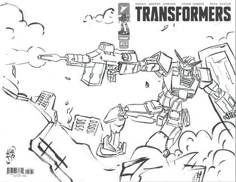 Transformers Vol 5 #13 (Cover 28oi) (замечательный художник Артур)