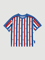 Футболка Mjölk х СКА Stripes, с контрастной отделкой