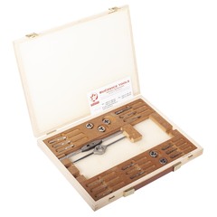 Набор метчиков и плашек UNC №5 -№12 HSS 22пр Bucovice(CzTool) 345000