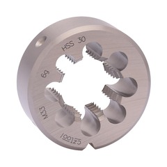 Плашка М33х3,5 DINEN22568 HSS 6g 65х25мм Bucovice(CzTool) 240330