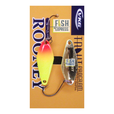 Блесна колеблющаяся на форель VKG ROONEY 2.8гр #012