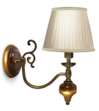 Бра Император Люкс (№4,плафоны зеленые,фурнитура золото) фото №3