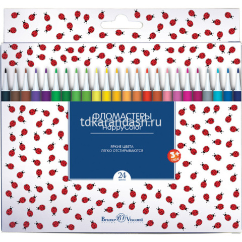Фломастеры 24 цвета 