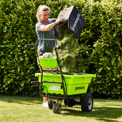 Садовая тележка Greenworks G40GC 40V (106 л) самоходная аккумуляторная, без АКБ и ЗУ