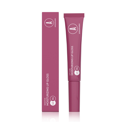 ANGIOPHARM УВЛАЖНЯЮЩИЙ БЛЕСК ДЛЯ ГУБ, СПЕЛАЯ ЯГОДА, 10 МЛ