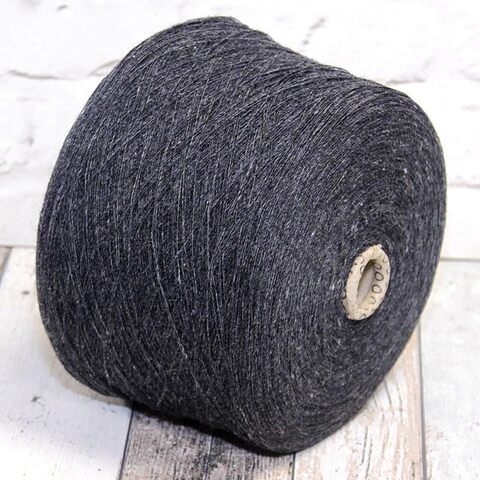 Шетланд 100% KNOLL SUPERSOFT 11,5/1 серый твидовый