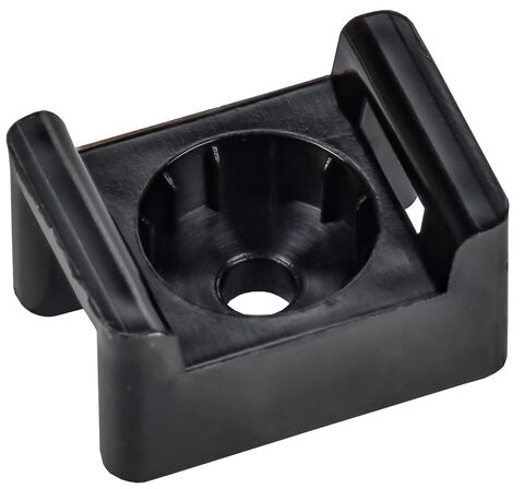 Площадка монтажная 16х23 черная под пистолет (100шт) IEK