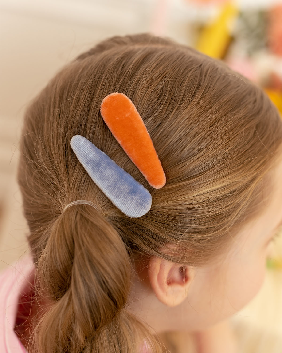 Бархатные заколки VIVI (2 шт.)