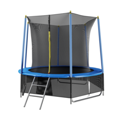Батут Winner Classic (8 футов, верхняя + нижняя защитные сетки и лестница в комплекте)