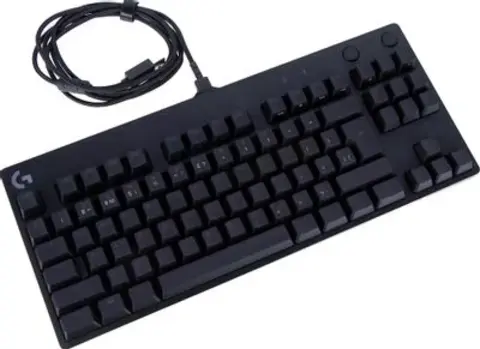 Клавиатура Logitech Gaming keyboard G PRO, Mechanical, RGB, Black [920-009393]
