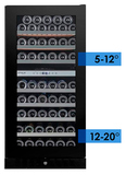 Шкаф винный Temptech STHLM ST120DRB