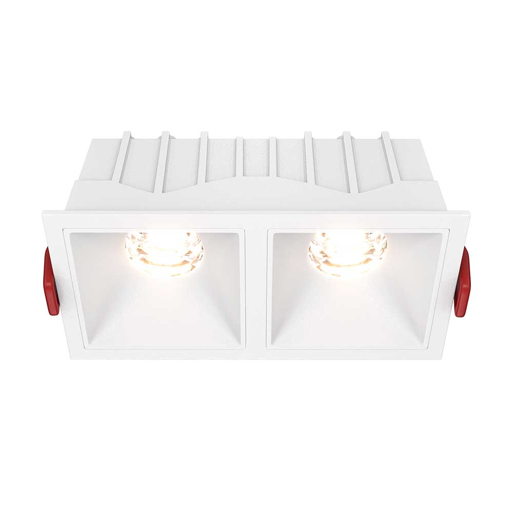 Встраиваемый светильник Maytoni Alfa LED DL043-02-10W3K-SQ-W