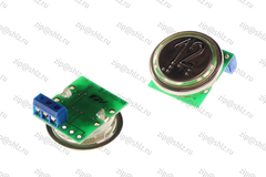 Кнопка (кнопочный модуль) ВКЛ13А-7-4И "12 этаж", круглая, с кодом Брайля