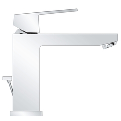 Смеситель для раковины GROHE Eurocube, M-Size, хром (23445000)