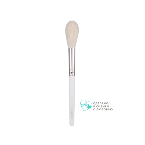 Кисть для румян BASE круглая факел 1 шт