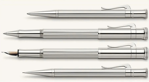Ручка перьевая Graf von Faber-Castell Classic Sterling Silver, M (148570)