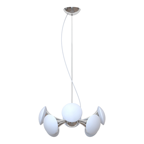 Люстра 3019/8S Chrome/White