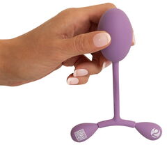Сиреневый тренажер мыщц тазового дна Vaginal Trainer - 