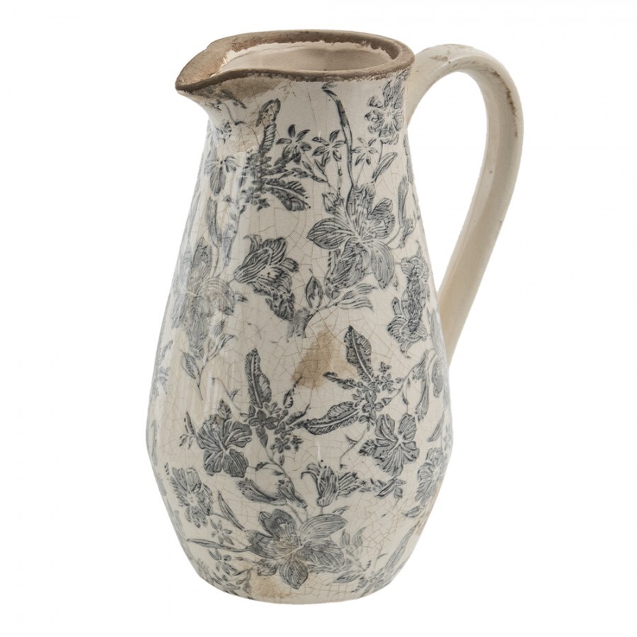 Декоративный кувшин, керамический, 20x14x25 cm