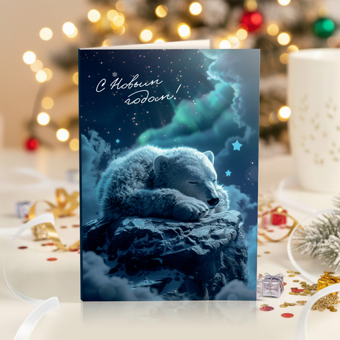 Открытка 4 шоколадки 