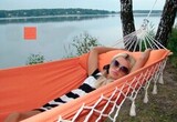 Гамак Besta Fiesta Tango оранжевый с каркасом из дерева