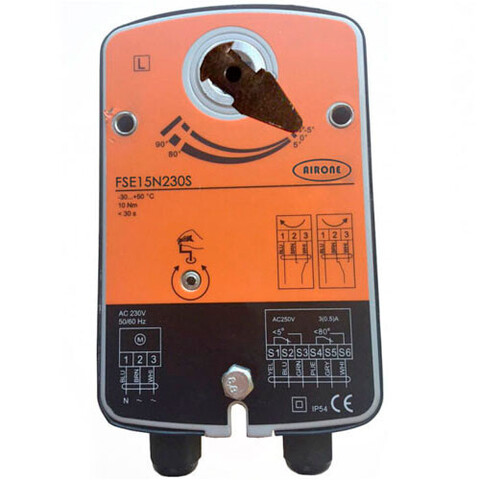 Электропривод Ventart FSE15N230S ON/OFF реверсивный