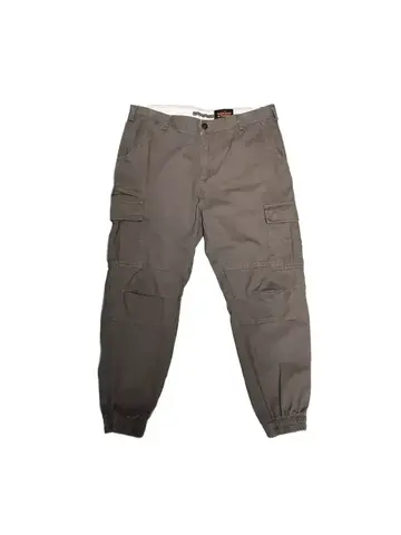 Брюки Admiited & Feeling на резинке (светло-оливковые)