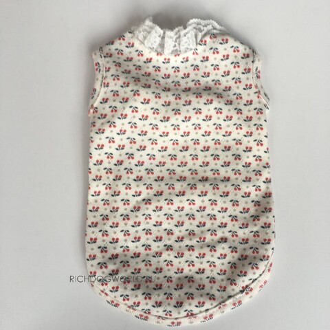 5558 BH Маечка для собак "Basic Tee Cherry - CREME"