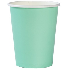 Стаканы однотонные, Пастель, Мятный, 250 мл, 6 шт.
