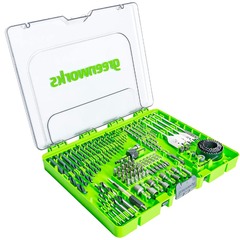 GREENWORKS Набор сверл, бит и коронок в кейсе 90 предметов (2944607)