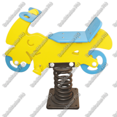 Детская качалка на пружине для игровых площадок "Мотоцикл"