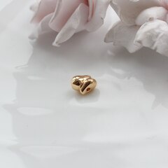 Бусина спейсер, 9*9 мм, позолота, П078