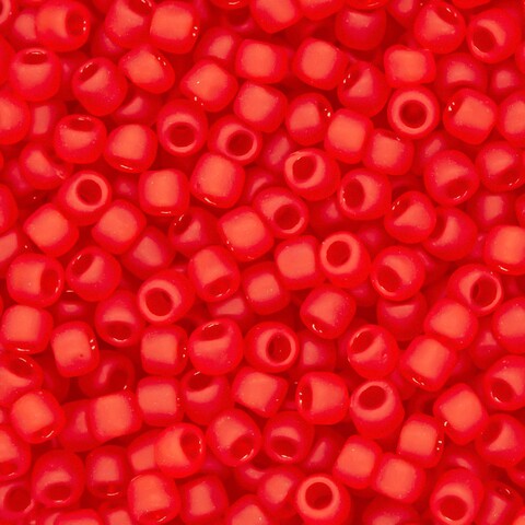 Японский бисер TOHO Round 8/0 (№5F), прозрачный матовый