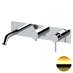 Remer X54D3WBDO Смеситель для ванны Remer X Style X54D3WBDO, золото глянцевое фото