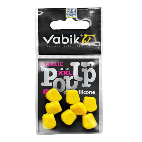 Приманка Vabik SILIKONE-BL POP-UP Кукуруза XXL Мёд 4г Упаковка 10шт, продажа от 10шт.