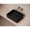 Ceramica Nova Element CN6069MB Раковина накладная прямоугольная, 36.1x47.1, цвет: чёрный