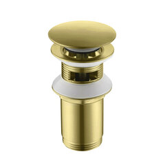 Timo 8011/20 Донный клапан Timo золото шлифованное (8011/20) фото