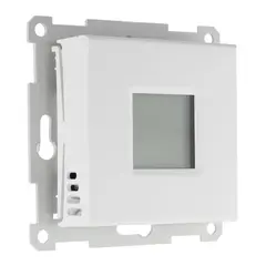 Терморегулятор с датчиками температуры пола и воздуха Comfort ECO/WWM 16А 250В, программируемый, белый матовый LIREGUS