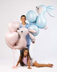 Б Фигура, Лесной Зайка/Заяц, Голубой, 31