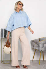 Брюки Нежное чувство (молочные) Б10301 LT Collection