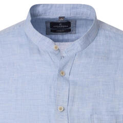 Рубашка мужская Casamoda 126130530-102 льняная голубая