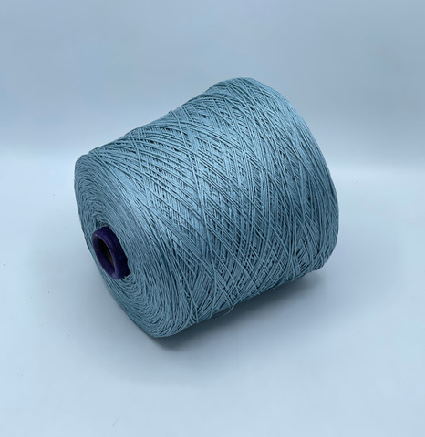 Luxury Selection by Ri.Go, Frescolino, 320м. 100% Лен, Голубой сатин(610/410),40281