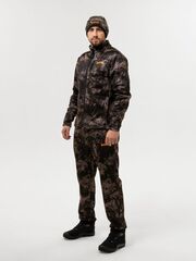 Демисезонный джемпер для охоты Remington Polar Dream FIT Black Camo на remingtonn.ru