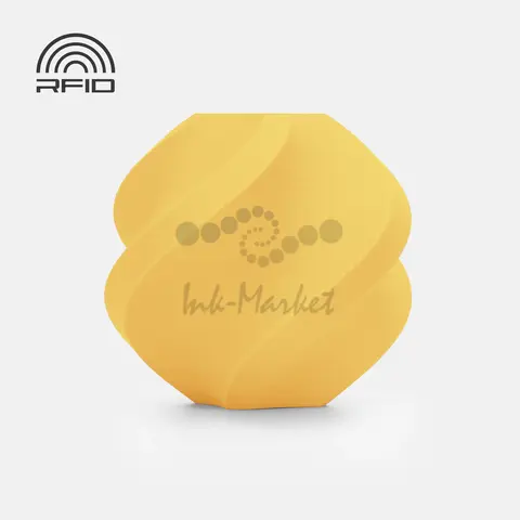 Пластик для 3D-печати Bambu Lab PLA Matte, 1.75 мм, 1 кг, лимонно-жёлтый (Lemon Yellow), на катушке, A01-Y2-1.75-1000-SPL