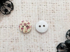 Пуговицы, 2 прокола, d 13 мм