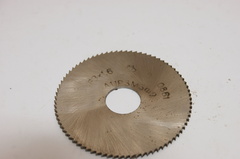 Фреза отрезная дисковая по металлу 63х1.6х16мм. z=80 А11Р3М3Ф2 СССР без фаски