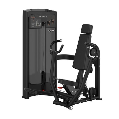 Жим от груди сидя со сведением, Smith Fitness RE8001. Стек 105 кг