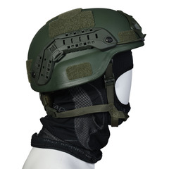 Шлем тактический, военный с ушами, олива